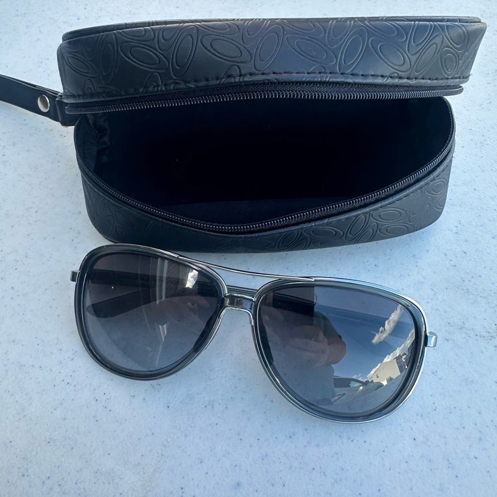 Stylish Black Sunglasses with Case